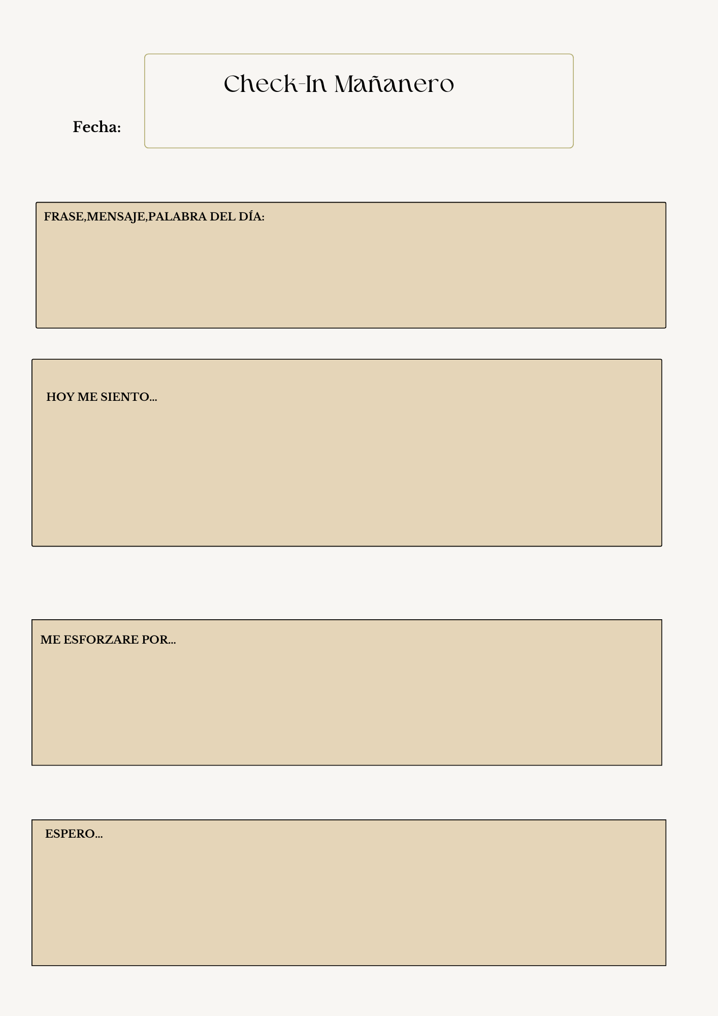 🧘♀️ Check-in mañanero – Tu minuto de intención diaria