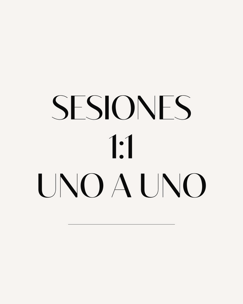 Sesión 1:1 de Coaching – Un espacio solo para ti