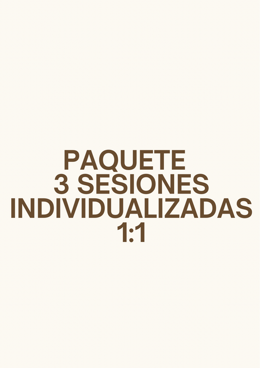 Paquete 3 Sesiones – Relatividad en Acción